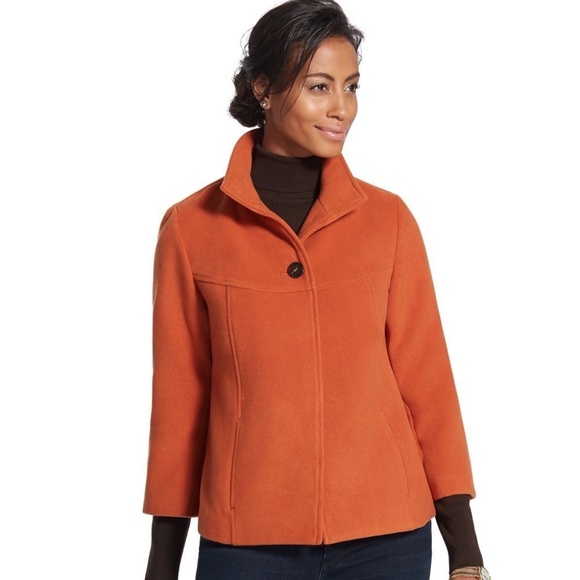 Chico's Jackets & Blazers - Chico’s Wool Swing Jacket Size 2